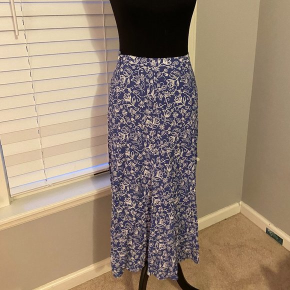 Talbots Paisley Midi Skirt - Picture 1 of 3